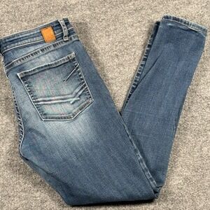 BKE Buckle Size 28 Gabby Womens Jeans Mid Rise Ankle Skinny Curvy Fit Denim